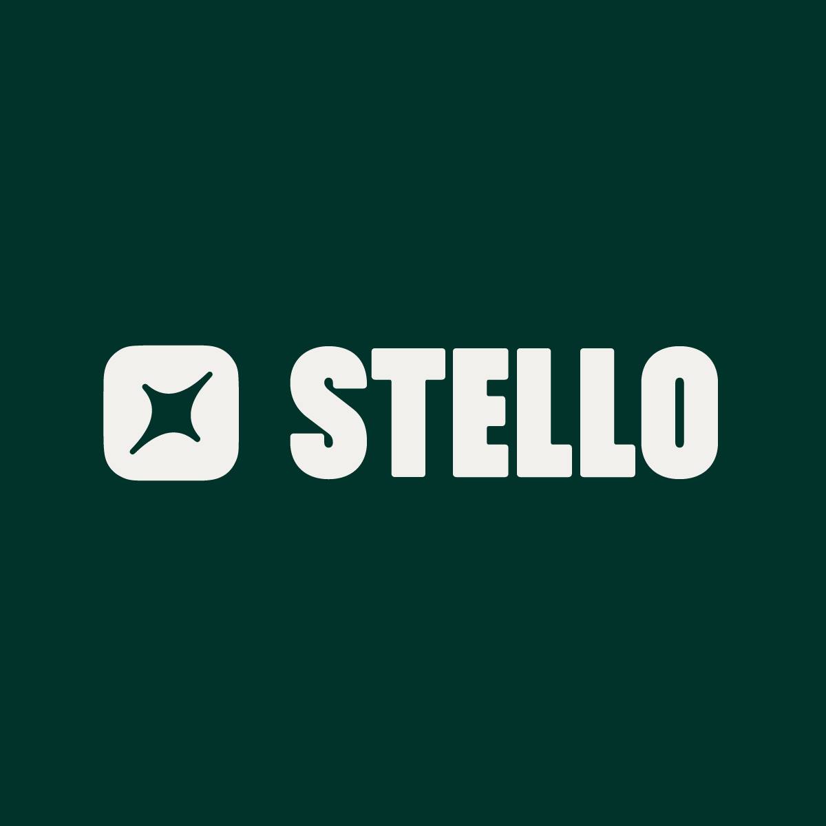 logo stello insurance black
